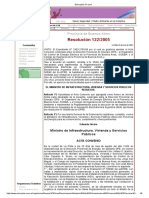 Resolución MIVySP 122-2005 Prov Buenos Aires