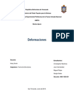 Teoria de Estructuras 1 - Deformaciones