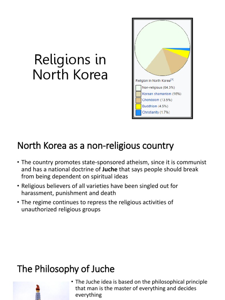 Religions in North Korea PDF North Korea World Politics