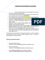 Recomendaciones para tratamiento inicial y mantenimiento de piscinas