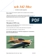 Flight Model Sbach 342 50cc