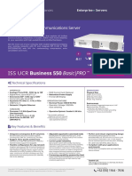 Issabel Appliances Datasheets ISS UCR Business 550 v1 5