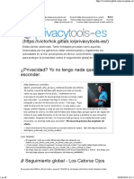 Privacytools-Es - Cifrado Contra La Vigilancia Masiva ?