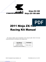 2011 Ninja ZX-10R Racing Kit Manual