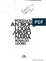 Introdução A Antropologia Missionária - Ronaldo Lidorio PDF