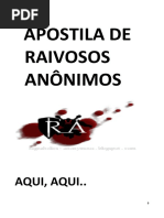 Apostila de Raivosos Anônimos