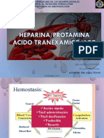 Anticoagulantes y Revertores