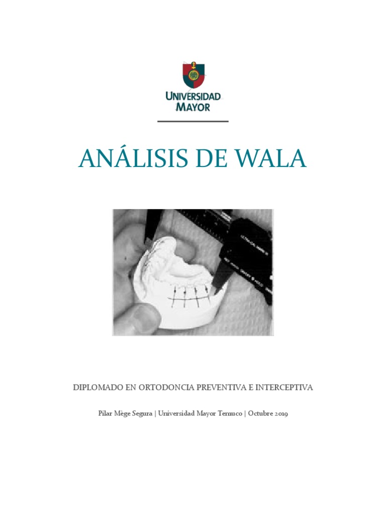 Análisis del Wala Ridge en Ortodoncia | PDF | Odontología | Ortodoncia
