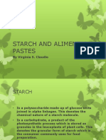 Starch and Alimentary Pastes: by Virginia S. Claudio