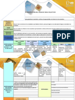 Matriz de Proyección Del Plan de Vida Colectivo