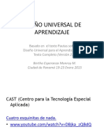 DUA-Diseño Universal de Aprendizaje