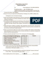 Reference Check Form PDF