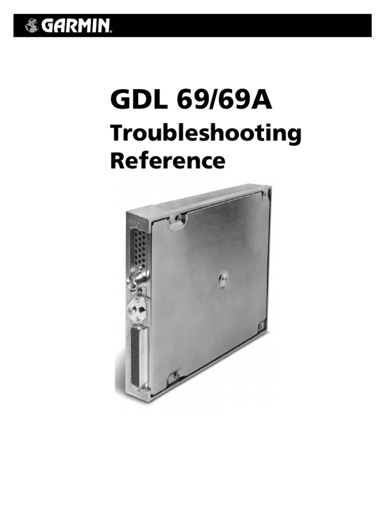 GDL 69/69A Troubleshooting Reference PDF Computer Architecture
