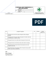 Daftar Tilik Penyimpanan Obat Emergenci Di Unit Pelayanan