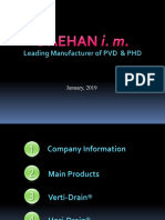 Company Information PT For PVD, PHD Customer 2019
