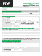 Electrical Installation Condition Report