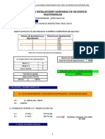 Calculo de Instalaciones Sanitarias