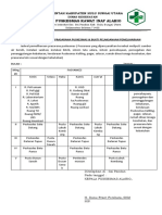 Jadwal Pemeliharaan Bukti Pelaksanaan Pemeliharaan