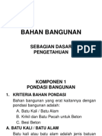 Pondasi Bangunan