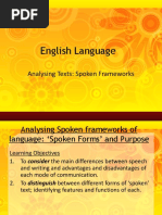 1 Speech Vs Writing