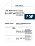 Lista de Exigencias PDF