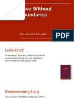 Without Boundaries: Rev. Lorenzo R. Desabelle