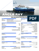 Ancla Ray: 40m Aluminium Crew/Utility Boat