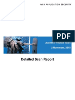 Detailed Scan Report: Acunetix Website Audit 2 November, 2010