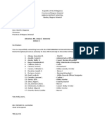 Transmittal PES