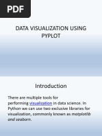 Data Visualisation Using Pyplot