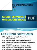 OM Goods Services Processes Challenges