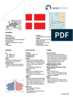 Denmark's parliamentary constitutional monarchy government