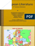 Map of European Literature