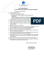 Tata Tertib Peserta Pelatihan Dan Sertifikasi SKKNI Kelas Asrama PDF