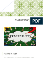 Feasibility Study: Dr. Rhia D. Cervantes