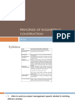 Principles of Engineering Construction