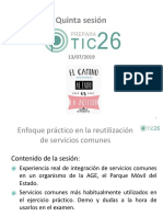 PreparaTIC26 20190713 Servicios Comunes