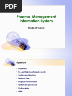 Pharma Management Information System