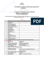 Surat Keterangan Pendamping Ijazah (SKPI) Diploma Supplement