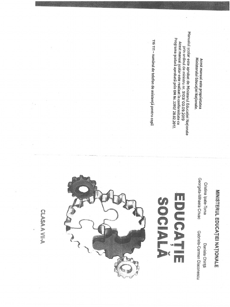 Educatie Sociala Cls Vii