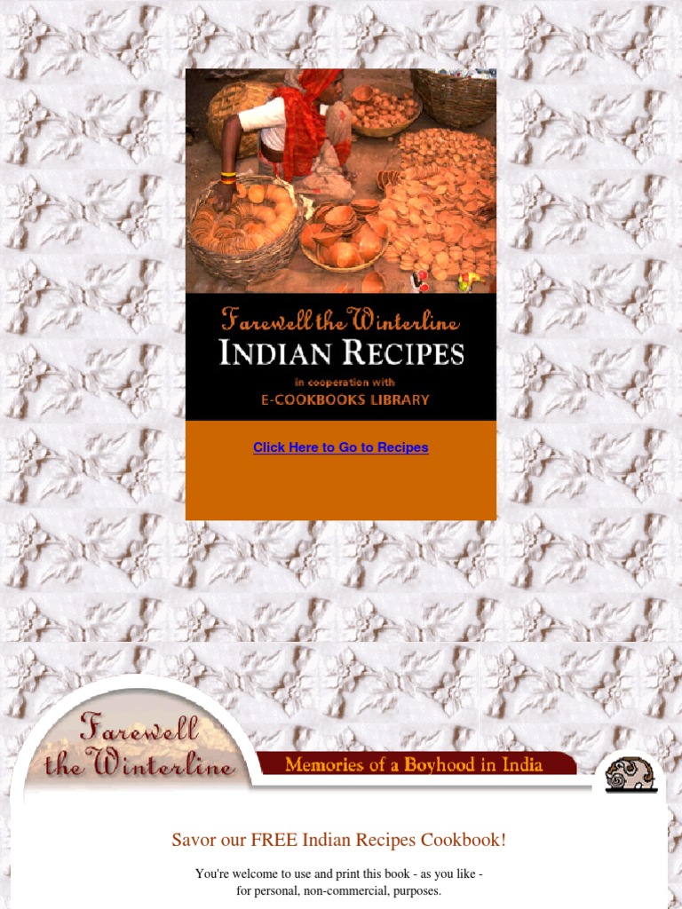 Indian Cookbook | PDF | Curry | Coriander