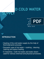 Hot and Cold Water Supply