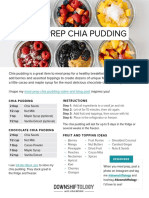 Meal Prep Chia Pudding Video and Blog Post