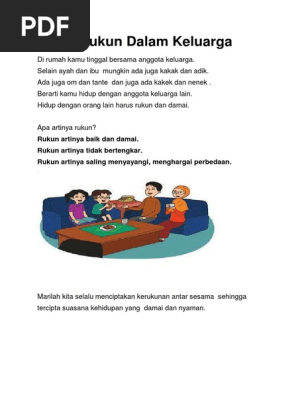 Hidup Rukun Dalam Keluarga Pdf
