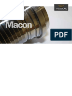MACON fittings size chart and technical specifications