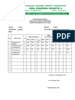 Daftar Nilai New