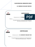 CERTIFICADO