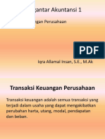 Transaksi Perusahaan