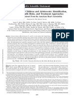 Severe Obesity in Children and Adolescents: Identification, Associated Health Risks, and Treatment Approaches