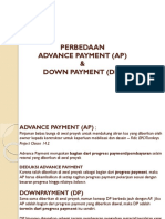 Perbedaan Advance Payment & Downpayment
